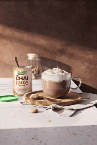 Spiced chai horúca čokoláda