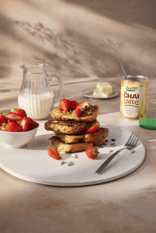 Vanilla chai francúzsky toast