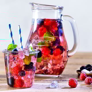 cajove recepty ledovy caj s lesnim ovocem