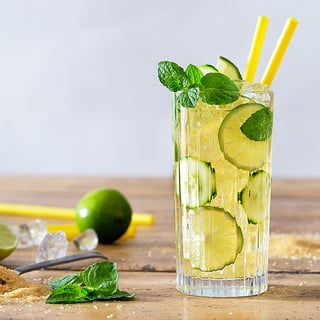 cajove recepty ledovy caj s matou a limetou