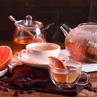 pickwick cajove recepty zeleny caj s brusnicami a medom